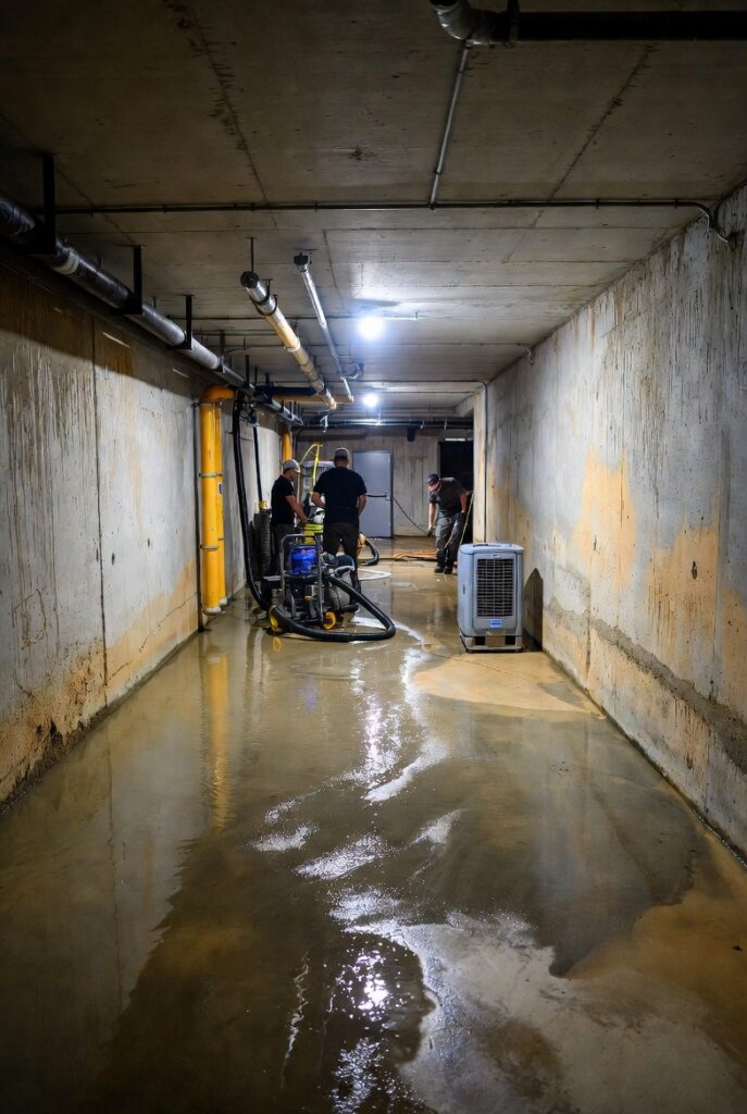 Basement Water Removal