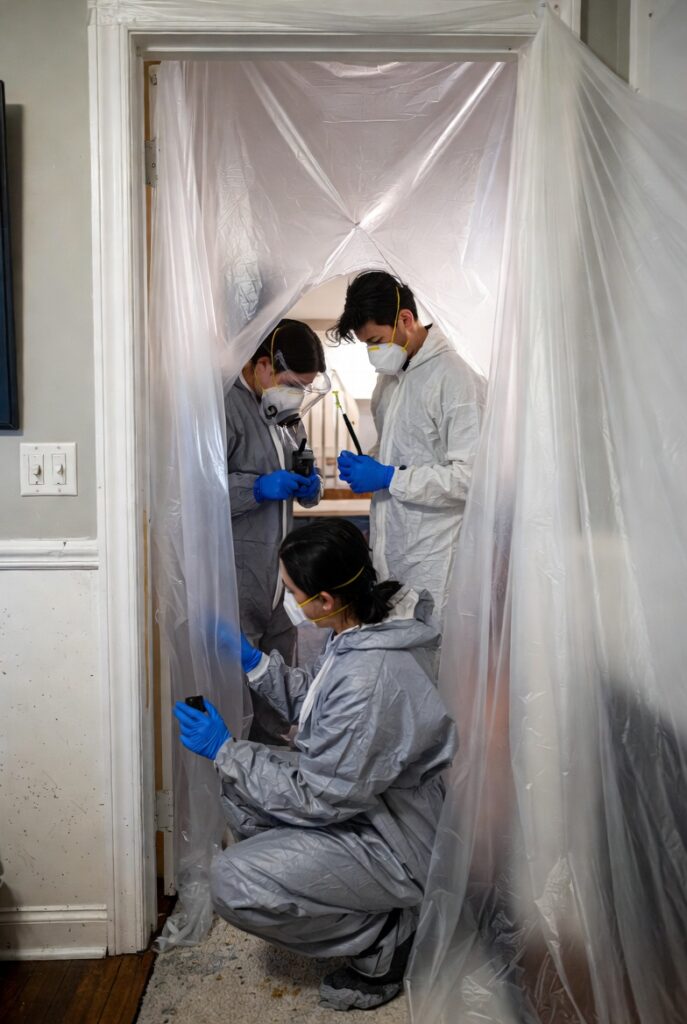 Mold remediation services in Plano TX